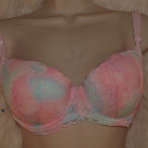 BRA Pink/Blue By PINK VICTORIAS SECRET SIZE 36C USED FOR PHOTO SHOOT
